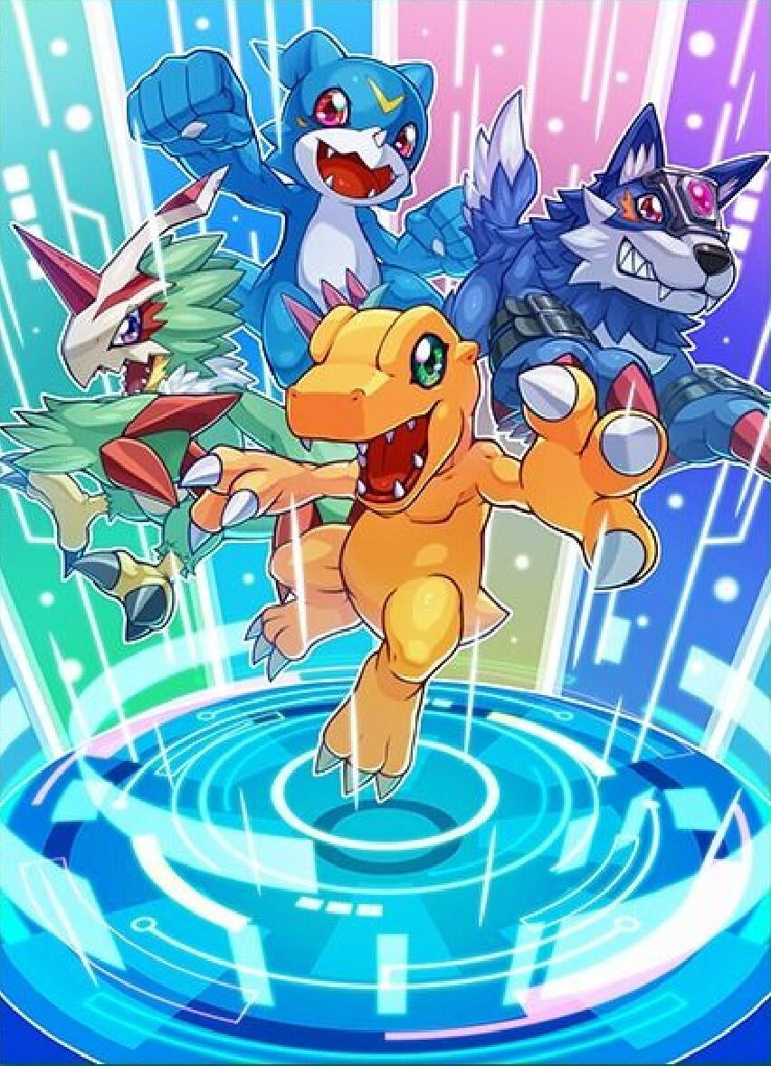 Image for Digimon Card Game Official Sleeves - Digimon Signs of Digivolution Card Sleeves 2025 (60-Pack) - Card Sleeves