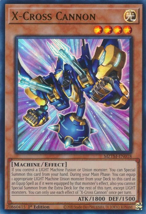 Image for X-Cross Cannon (MZTM-EN018) (MZTM) - YuGiOh