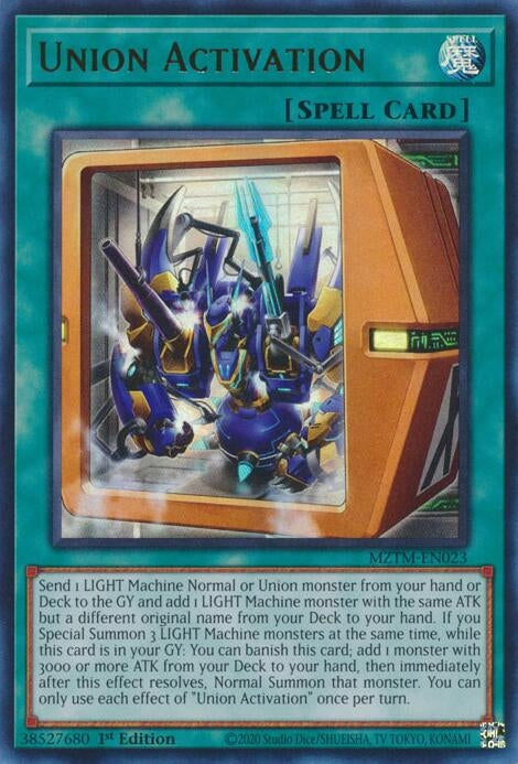 Image for Union Activation (MZTM-EN023) (MZTM) - YuGiOh