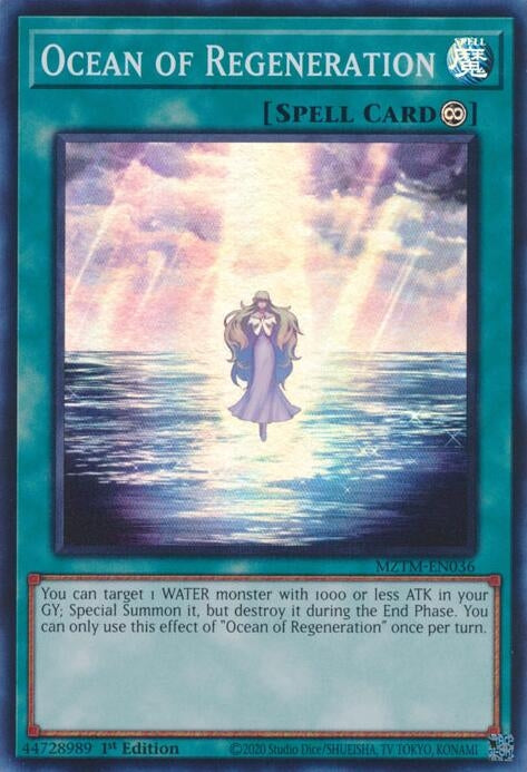 Image for Ocean of Regeneration (MZTM-EN036) (MZTM) - YuGiOh