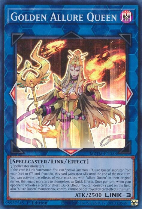 Image for Golden Allure Queen (MZTM-EN058) (MZTM) - YuGiOh