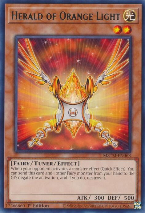 Image for Herald of Orange Light (MZTM-EN068) (MZTM) - YuGiOh