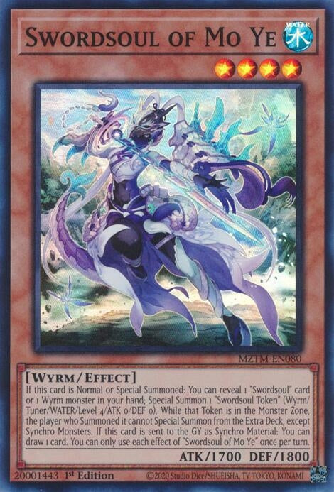Image for Swordsoul of Mo Ye (MZTM-EN080) (MZTM) - YuGiOh