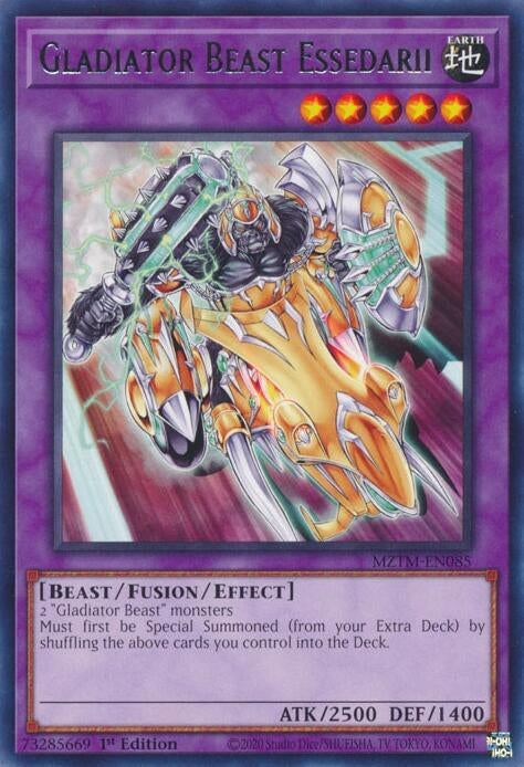 Image for Gladiator Beast Essedarii (MZTM-EN085) (MZTM) - YuGiOh