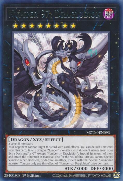 Image for Number 97: Draglubion (MZTM-EN093) (MZTM) - YuGiOh