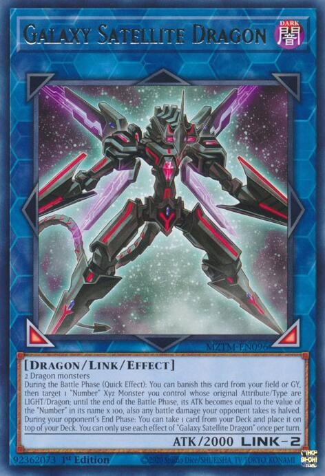 Image for Galaxy Satellite Dragon (MZTM-EN096) (MZTM) - YuGiOh