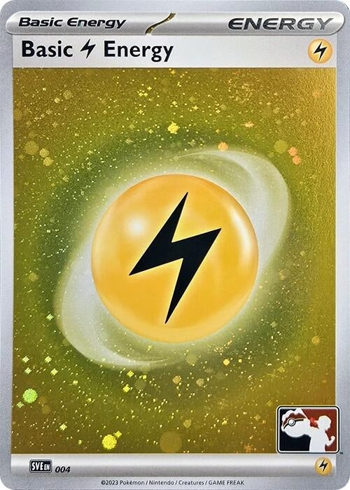 Image for Basic Lightning Energy - 004 (Cosmos Holo) (004) - Pokemon