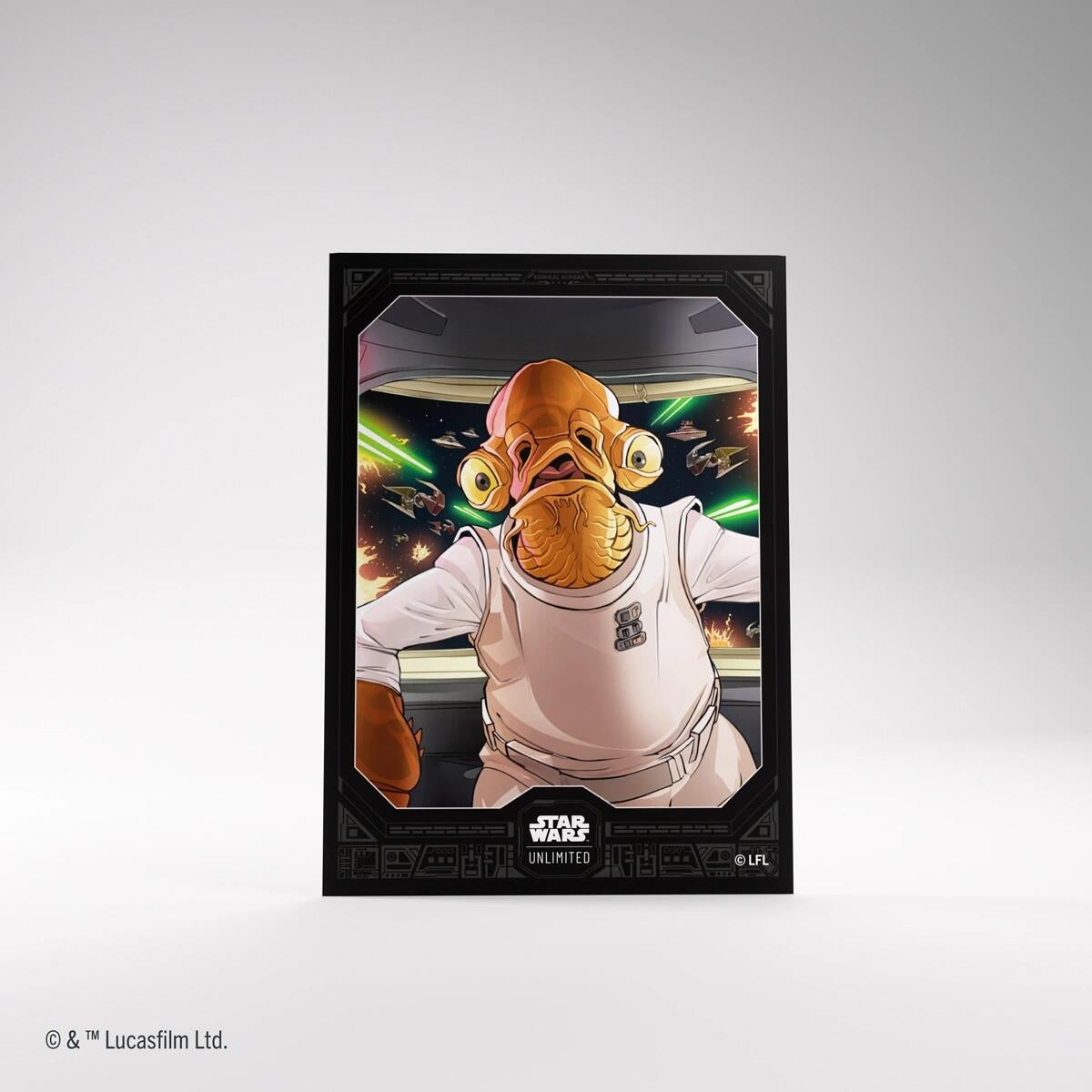 Image for Star Wars: Unlimited Art Sleeves - Admiral Ackbar - Card Sleeves