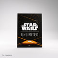 Image for Star Wars: Unlimited Art Sleeves - Card Back Orange - Card Sleeves