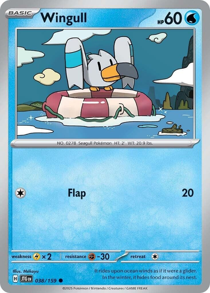Image for Wingull (038/159) (JTG) - Pokemon