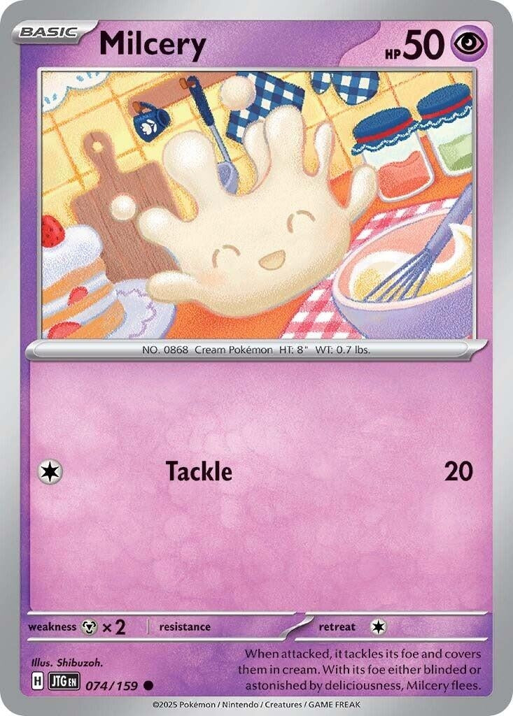 Image for Milcery (074/159) (JTG) - Pokemon