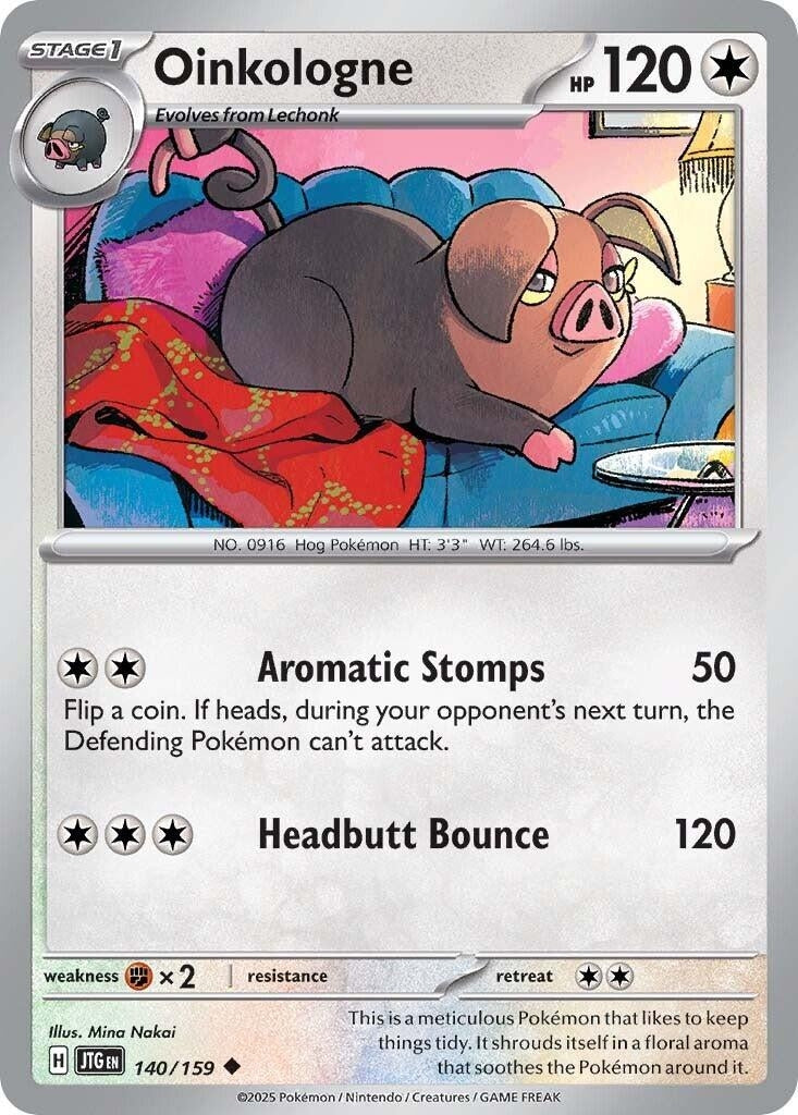 Image for Oinkologne (140/159) (JTG) - Pokemon
