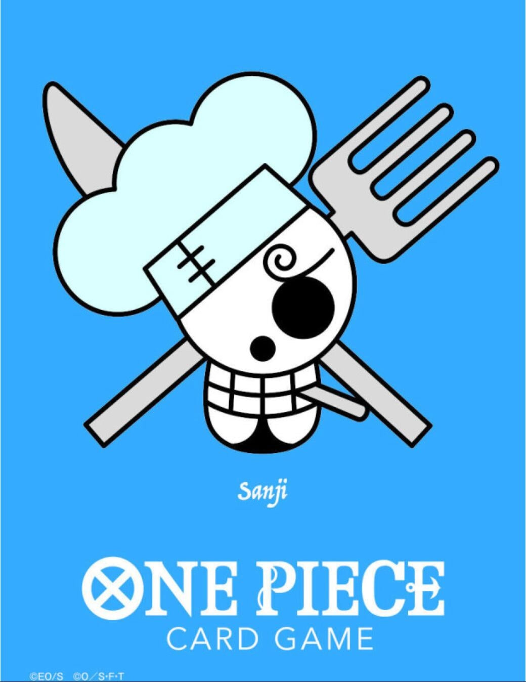 Image for One Piece Card Game Official Sleeves - Premium Sanji (10-Pack) - Card Sleeves
