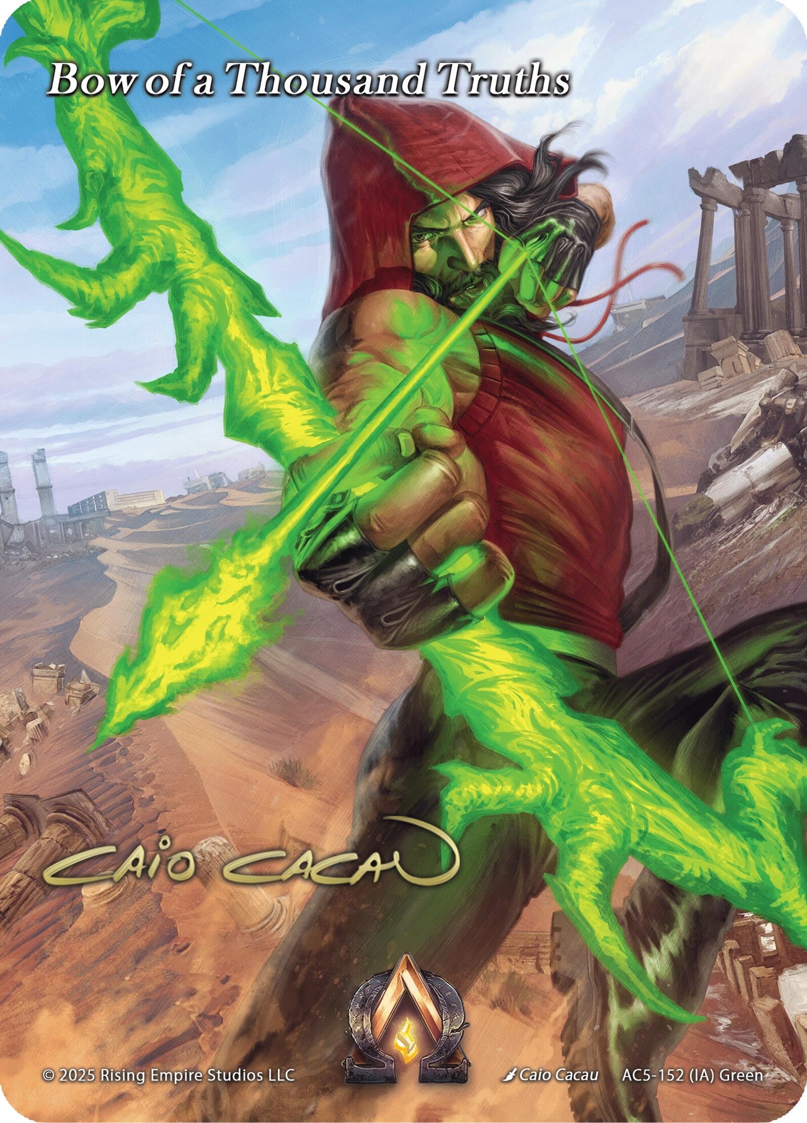 Image for Bow of a Thousand Truths (Iconic Art) (AC5-158) (Equilibrium) - Alpha Clash