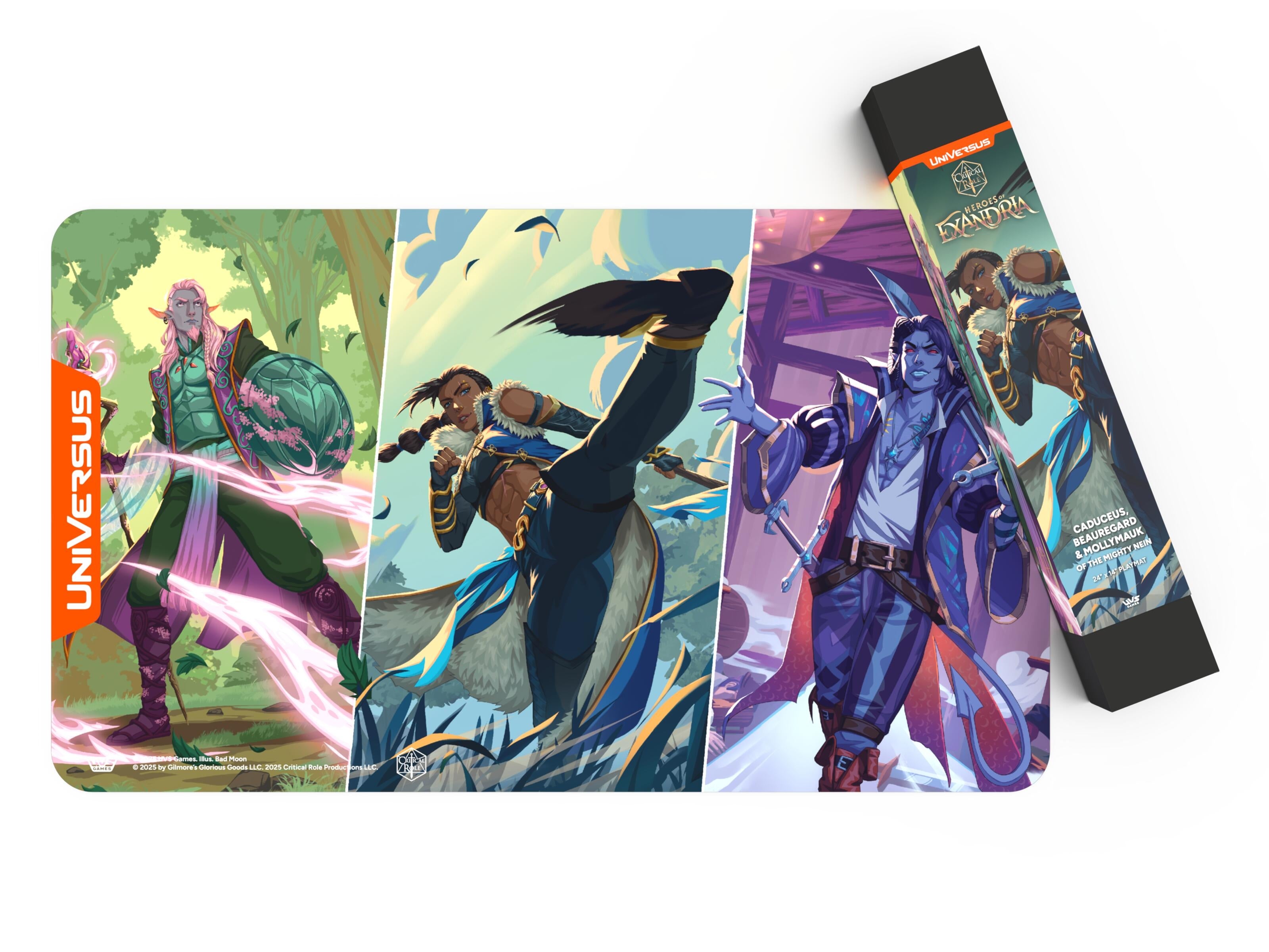 Image for Critical Role: Heroes of Exandria Playmat: The Mighty Nein - Playmats