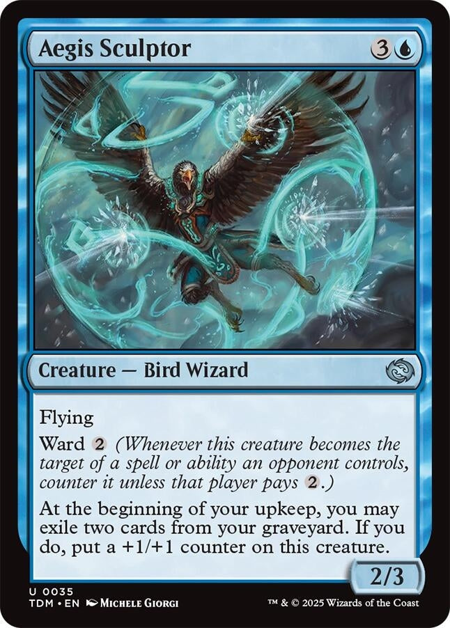 Image for Aegis Sculptor (35) (Tarkir: Dragonstorm) - Magic: The Gathering