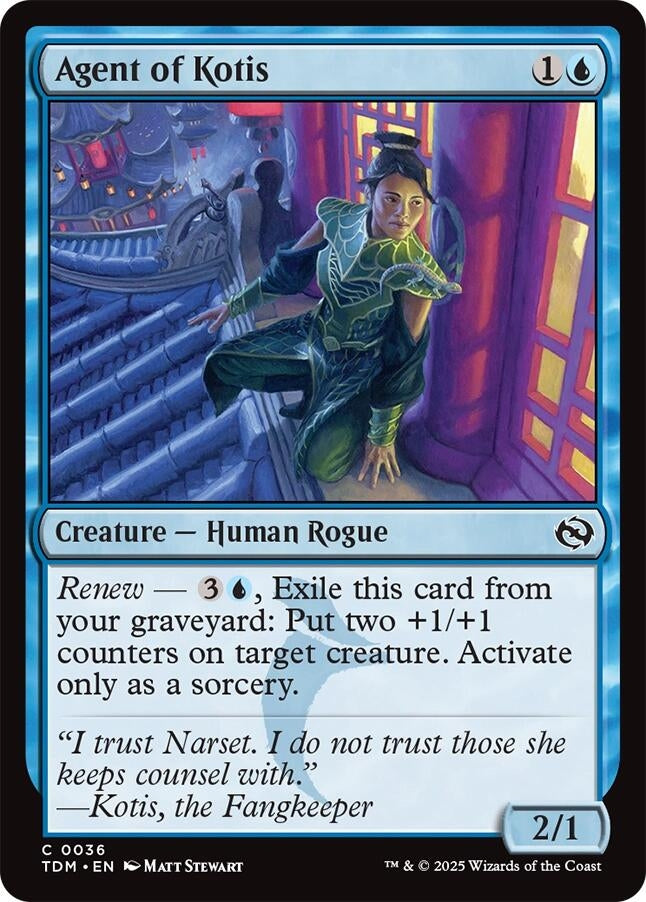 Image for Agent of Kotis (36) (Tarkir: Dragonstorm) - Magic: The Gathering