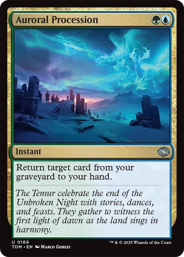Image for Auroral Procession (169) (Tarkir: Dragonstorm) - Magic: The Gathering