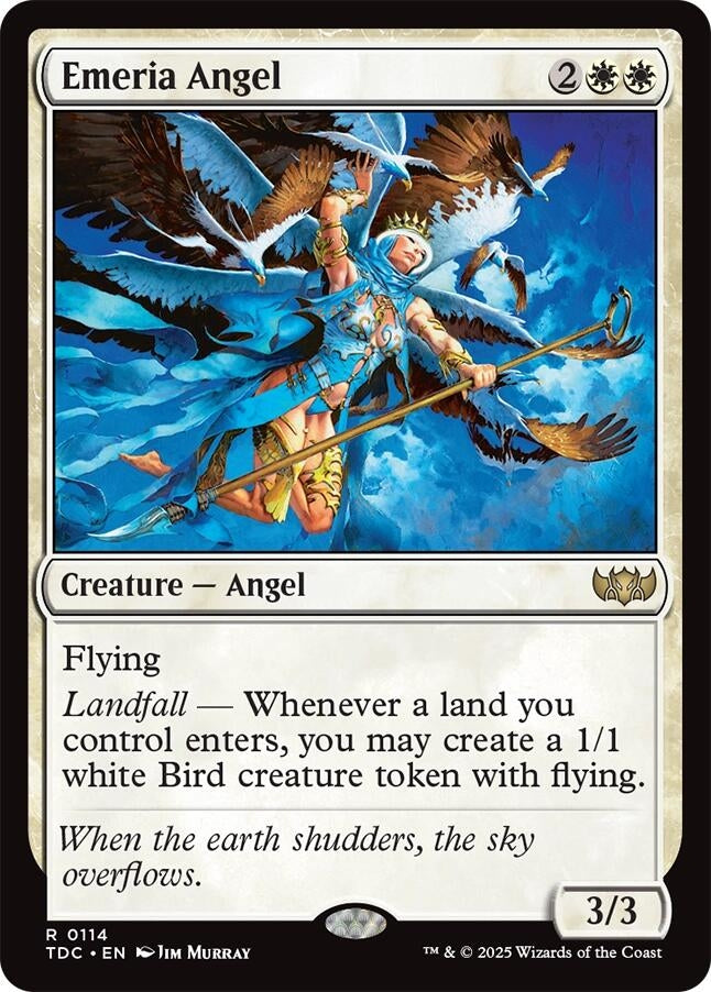 Image for Emeria Angel (114) (Tarkir: Dragonstorm) - Magic: The Gathering