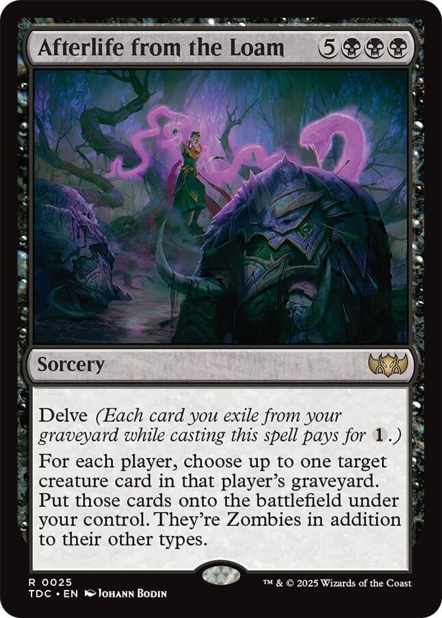 Image for Afterlife from the Loam (25) (Tarkir: Dragonstorm) - Magic: The Gathering