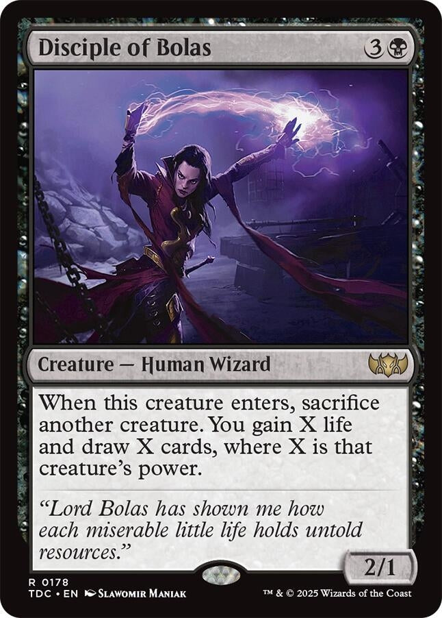 Image for Disciple of Bolas (178) (Tarkir: Dragonstorm) - Magic: The Gathering