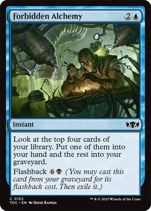 Image for Forbidden Alchemy (152) (Tarkir: Dragonstorm) - Magic: The Gathering