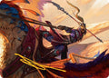 Image for Dragonback Lancer Art Card (3/54) (Gold-Stamped Signature) (3) (Tarkir: Dragonstorm) - Magic: The Gathering