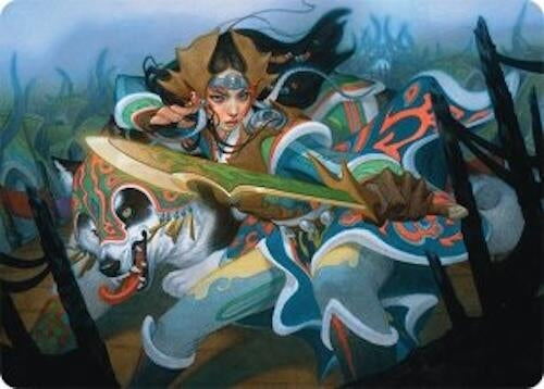 Image for Eshki Dragonclaw Art Card (23/54) (23) (Tarkir: Dragonstorm) - Magic: The Gathering