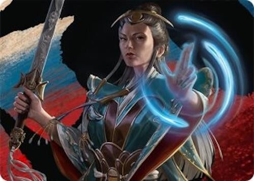 Image for Narset, Jeskai Waymaster Art Card (44/54) (44) (Tarkir: Dragonstorm) - Magic: The Gathering
