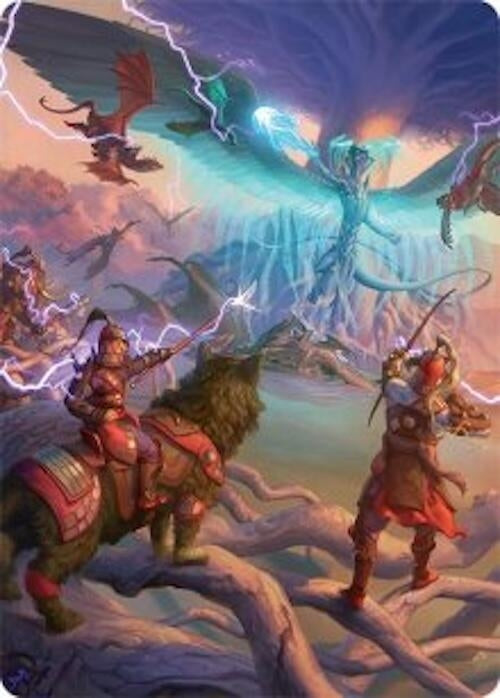 Image for All-Out Assault Art Card (50/54) (50) (Tarkir: Dragonstorm) - Magic: The Gathering