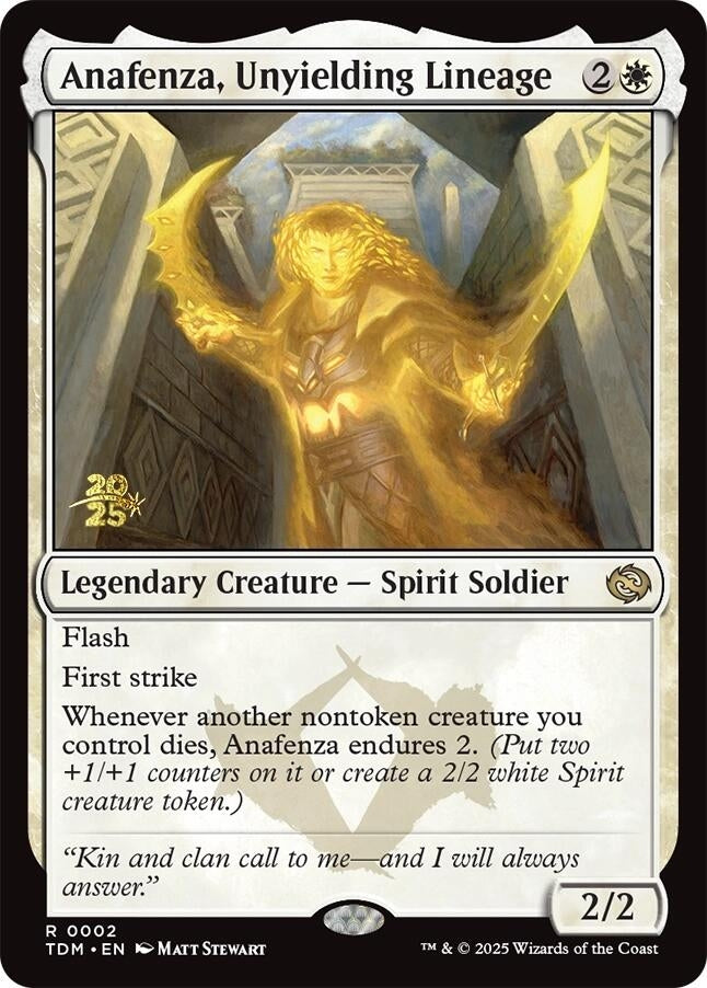 Image for Anafenza, Unyielding Lineage (2) (Prerelease Cards) - Magic: The Gathering