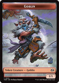 Image for Goblin // Soldier (0004) Double-Sided Token (12 // 4) (Tarkir: Dragonstorm) - Magic: The Gathering