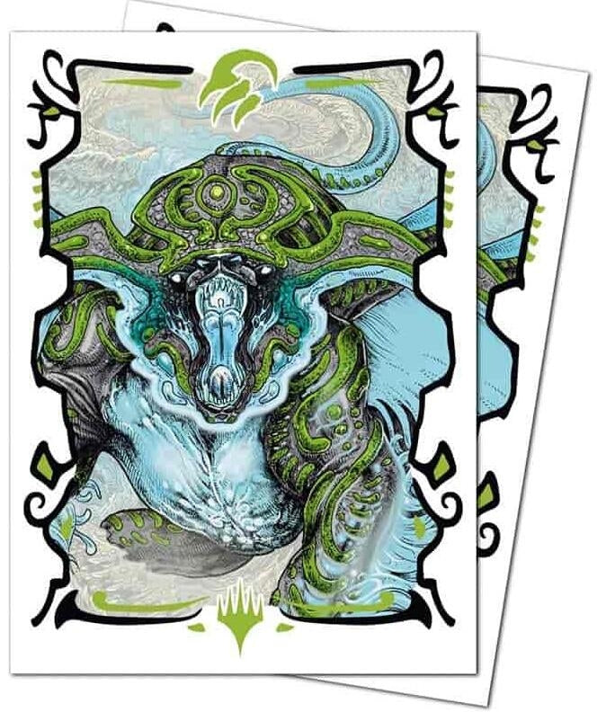 Image for Tarkir: Dragonstorm - Temur APEX Deck Protector Sleeves for Magic: The Gathering (105-pack) - Card Sleeves