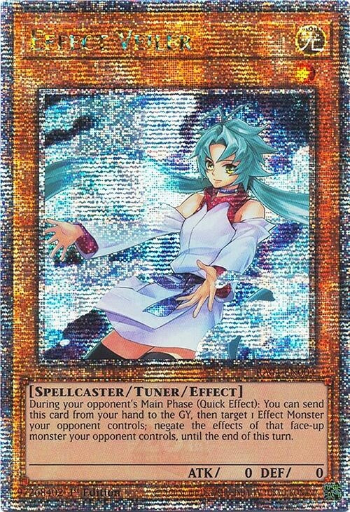 Image for Effect Veiler (New Art) (Quarter Century Secret Rare) (RA04-EN004) - YuGiOh