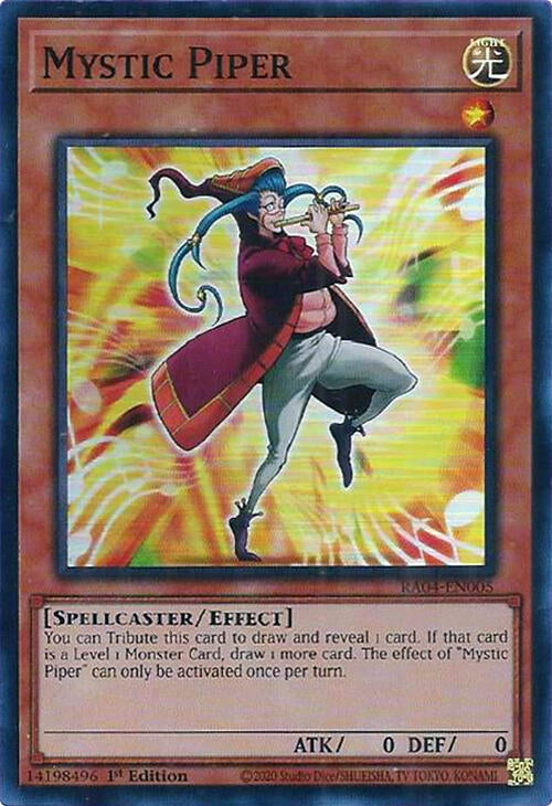 Image for Mystic Piper (RA04-EN005) - YuGiOh