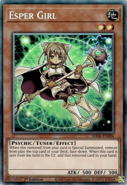 Image for Esper Girl (PCR) (RA04-EN006) - YuGiOh