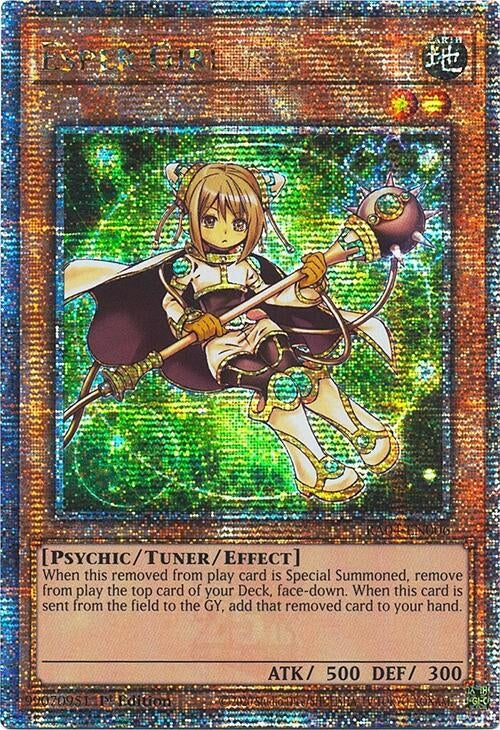 Image for Esper Girl (Quarter Century Secret Rare) (RA04-EN006) - YuGiOh