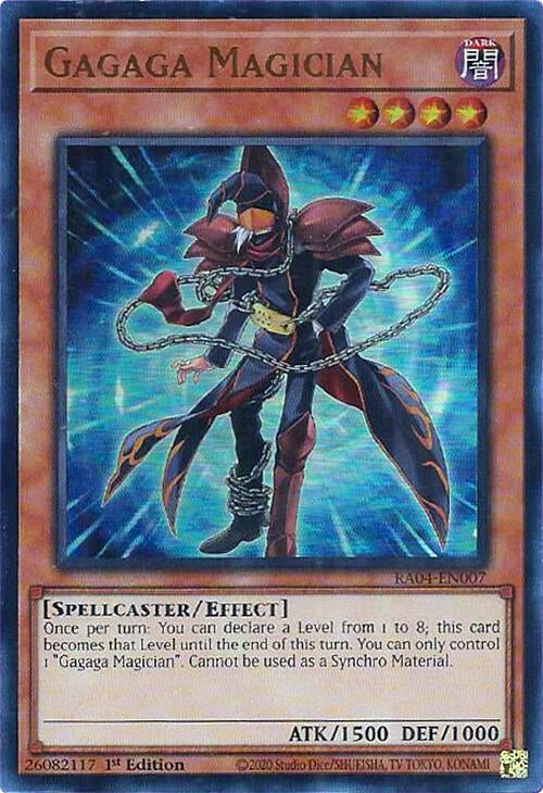 Image for Gagaga Magician (UR) (RA04-EN007) - YuGiOh