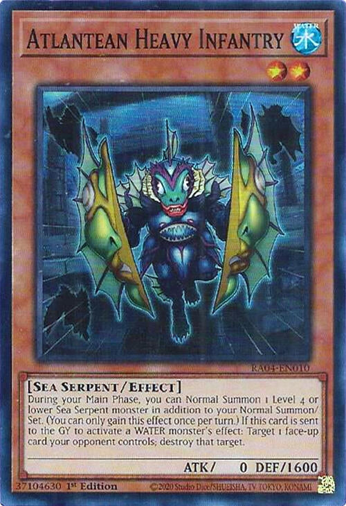 Image for Atlantean Heavy Infantry (RA04-EN010) - YuGiOh