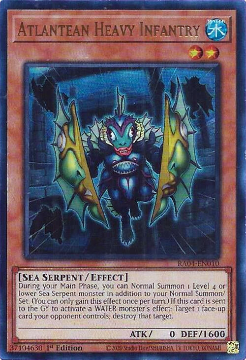 Image for Atlantean Heavy Infantry (UR) (RA04-EN010) - YuGiOh