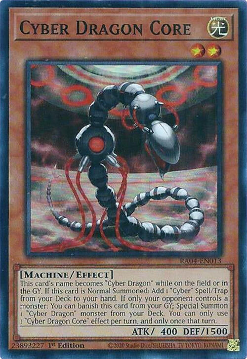 Image for Cyber Dragon Core (RA04-EN013) - YuGiOh