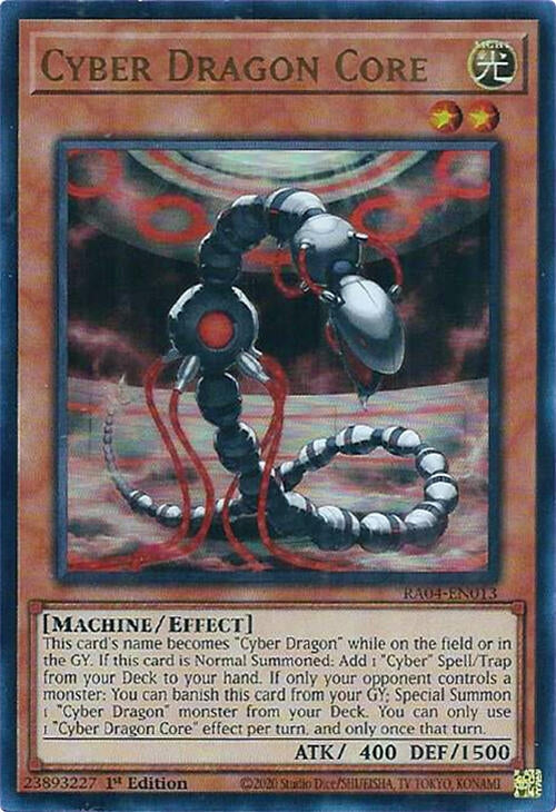 Image for Cyber Dragon Core (UR) (RA04-EN013) - YuGiOh