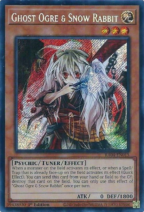 Image for Ghost Ogre & Snow Rabbit (Secret Rare) (RA04-EN015) - YuGiOh