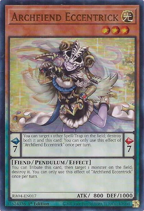 Archfiend Eccentrick (UR) (RA04-EN017)