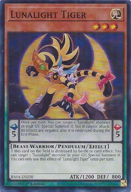 Image for Lunalight Tiger (RA04-EN020) - YuGiOh