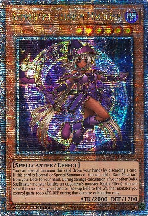 Apprentice Illusion Magician (Quarter Century Secret Rare) (RA04-EN023)