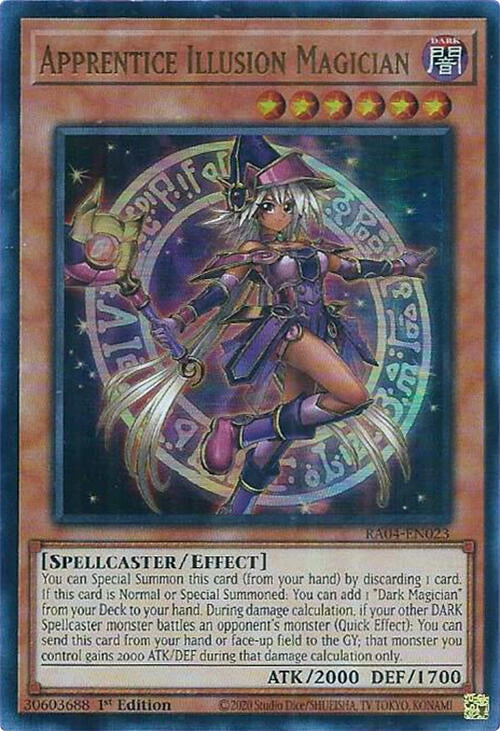 Image for Apprentice Illusion Magician (UR) (RA04-EN023) - YuGiOh