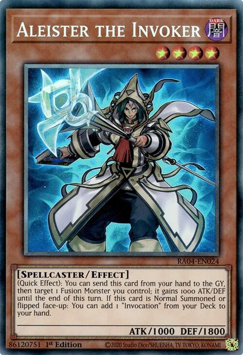 Image for Aleister the Invoker (Alternate Art) (PCR) (RA04-EN024) - YuGiOh