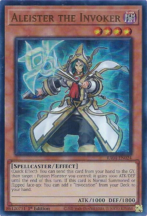 Image for Aleister the Invoker (Alternate Art) (UR) (RA04-EN024) - YuGiOh