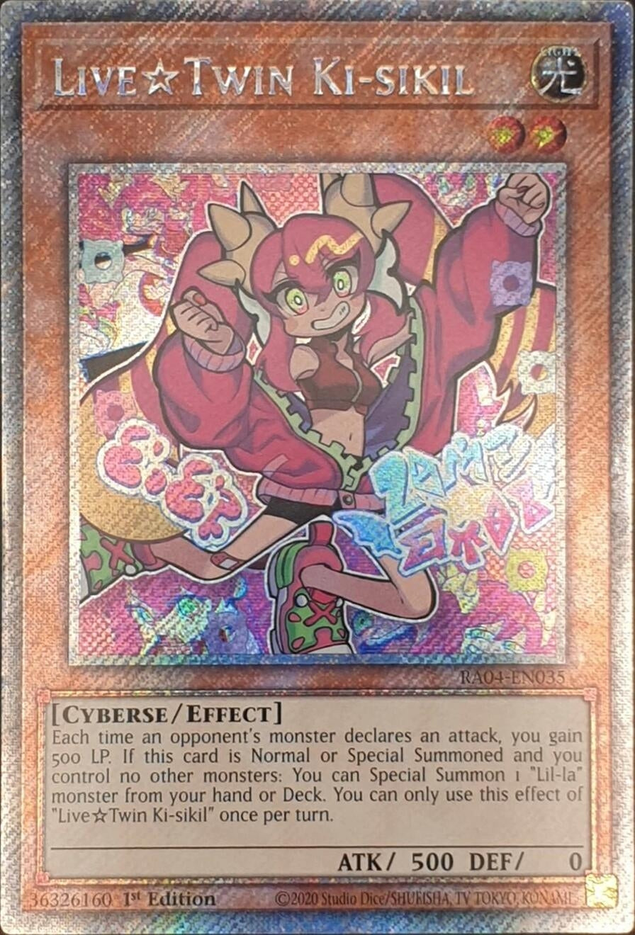 Live Twin Ki-sikil (Platinum Secret Rare) (RA04-EN035)